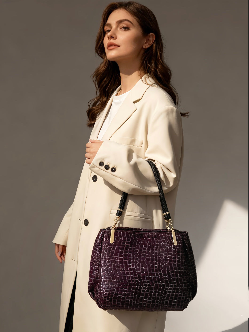 #159 Croc Elegance Tote