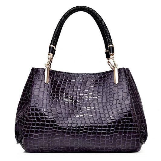 #159 Croc Elegance Tote